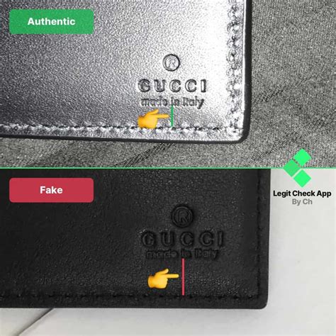 gucci geldbörse fake|gucci wallet stitching.